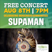 a flyer for a free concert celebrating indigenous communities