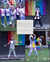 images from Pride Palooza Binghamton NY 2025